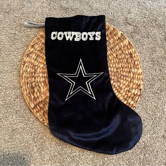 Cowboys Navy Blue  Christmas Stocking - Picture 1 of 3